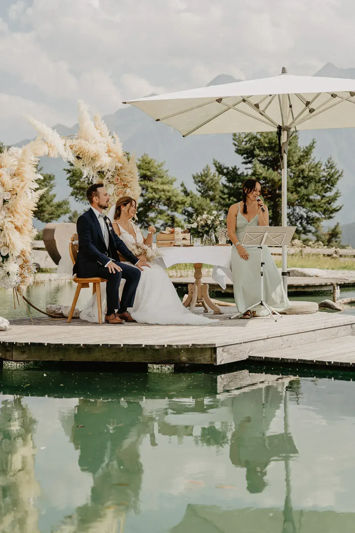 Hochzeit am Stöttlalmsee